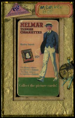 Picture, Helmar Brewing, T206-Helmar Card # 101, Roger BRESNAHAN (HOF), Awaiting throw, Toledo Iron Men